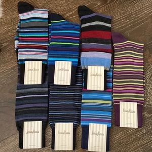 Neiman Marcus - Mens socks - brand new.  7 pairs